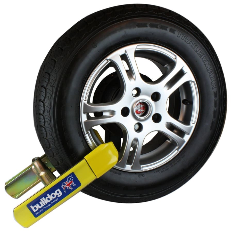 Bulldog EM 4x4 SS Wheel Clamp - Land Rover Defender Exterior Security - LRD Track