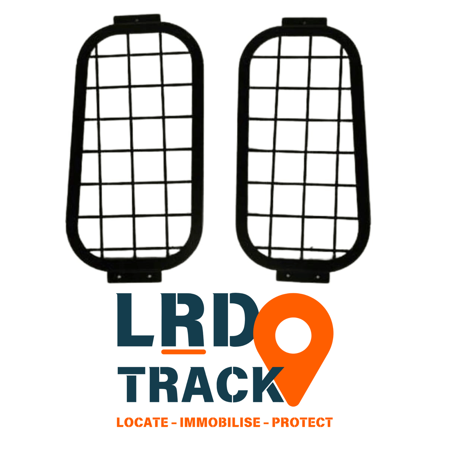 Rear Quarter Window Guards (Stainless Steel) - LRD Track