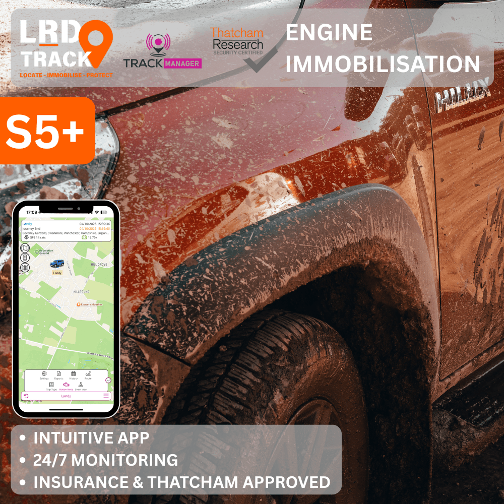 S5 plus - 4x4 Tracker and Immobiliser - LRD Track - Tracker - LRD Track