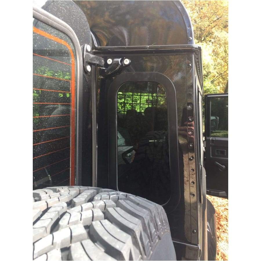 Rear quarter window guards - LRD Track