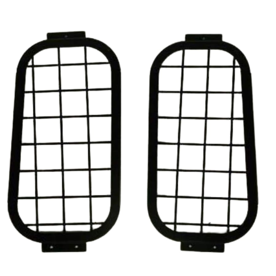 Rear Quarter Window Guards (Stainless Steel) - LRD Track