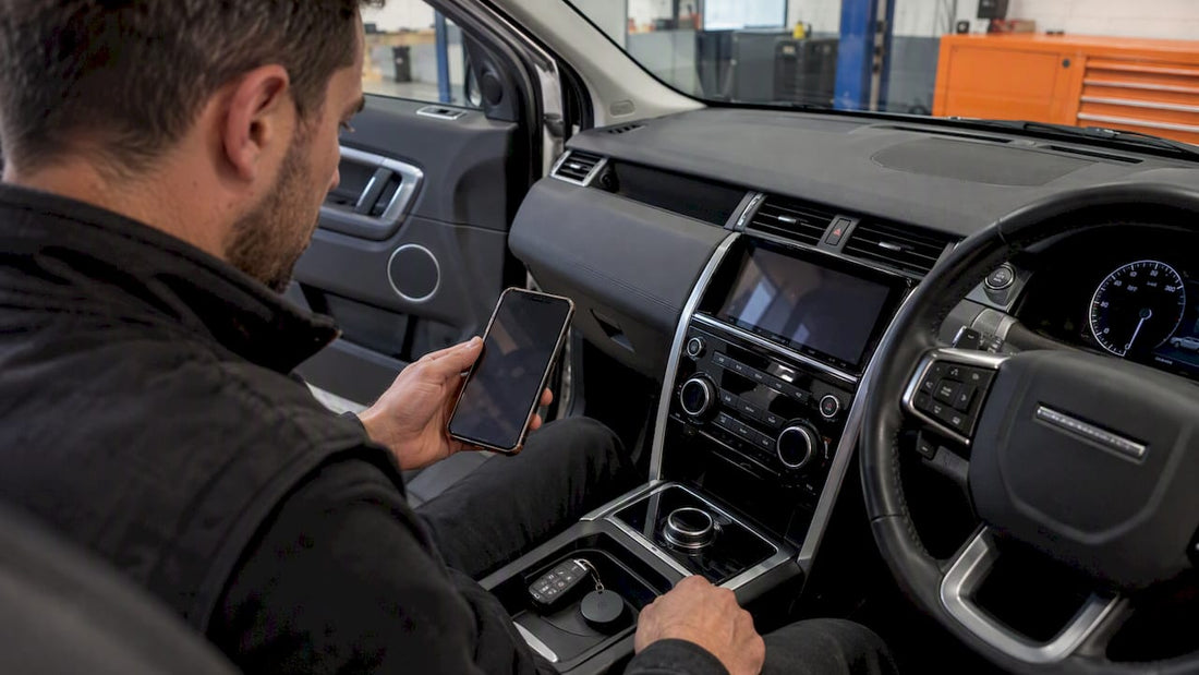 Phone as driver tag: what works for a Land Rover - LRD Track