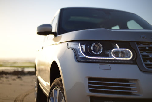 Range Rover in the sunshine