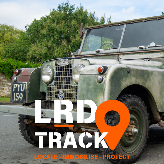 Series Land ROver with the LRD Track logo