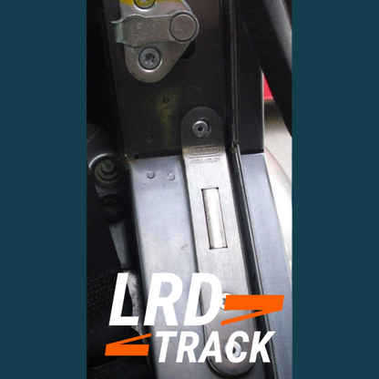 Rear door deadlocks fitted on a Defender 110