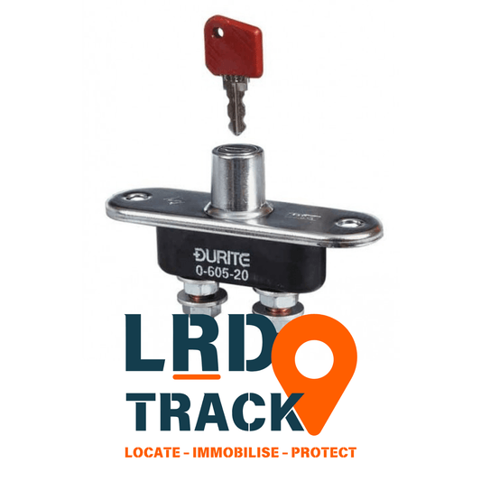 Battery Isolator Switch with Removable Key – 100A (24V) - LRD Track