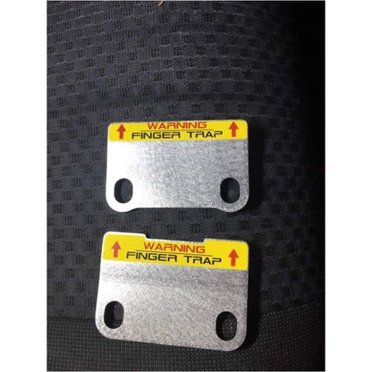 Bomb proof 4x4 Defender door hinge security kit - LRD Track