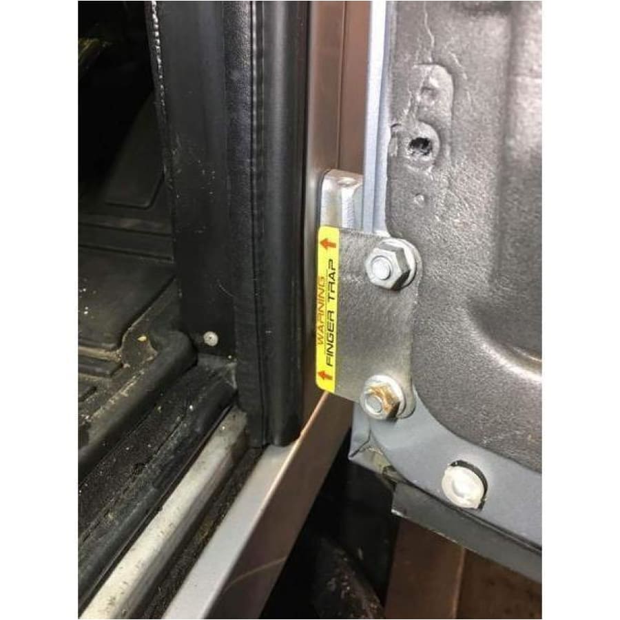 Bomb proof 4x4 Defender door hinge security kit