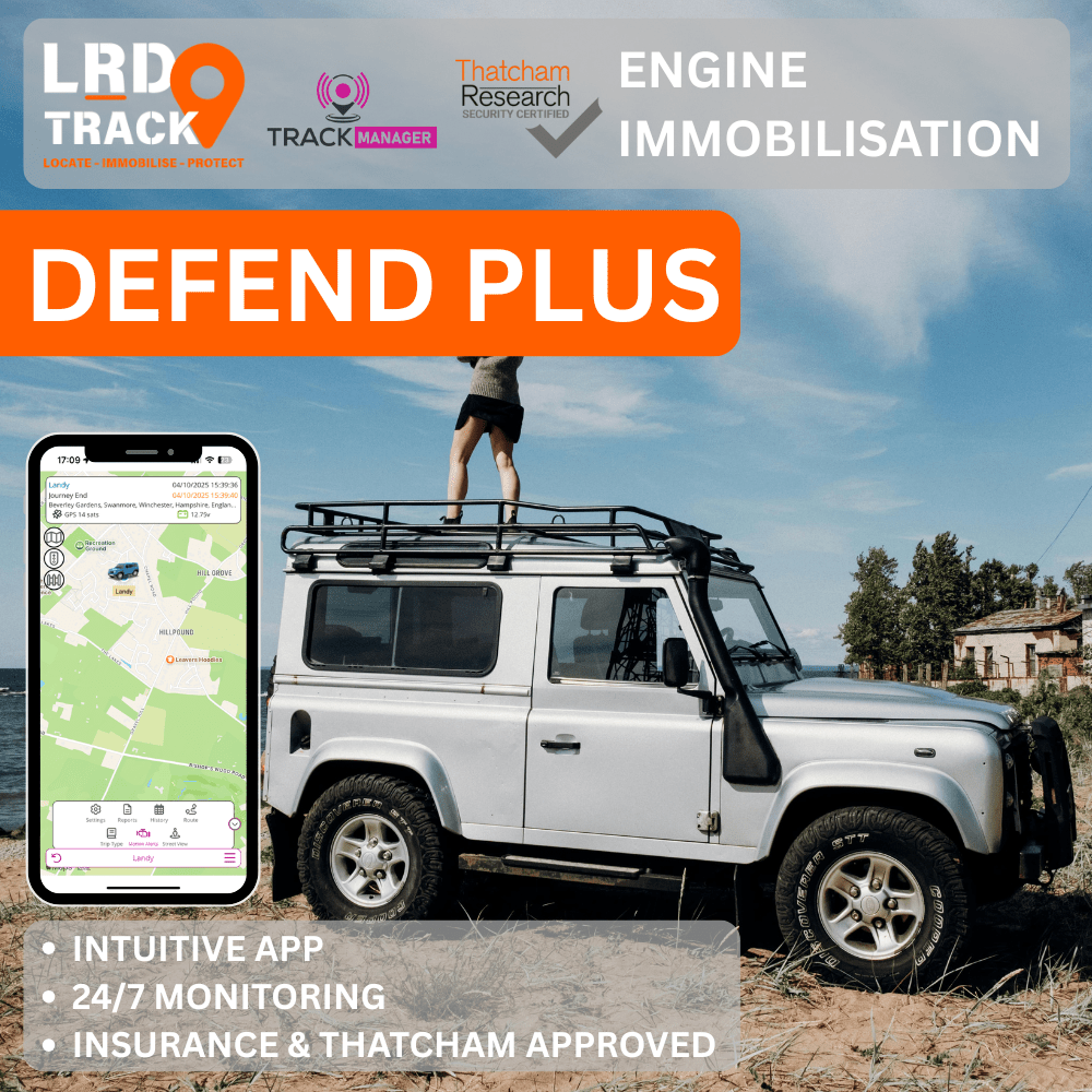 LRD Track 'DEFEND - Plus' - Land Rover Defender Tracker and Immobiliser - Tracker - LRD Track