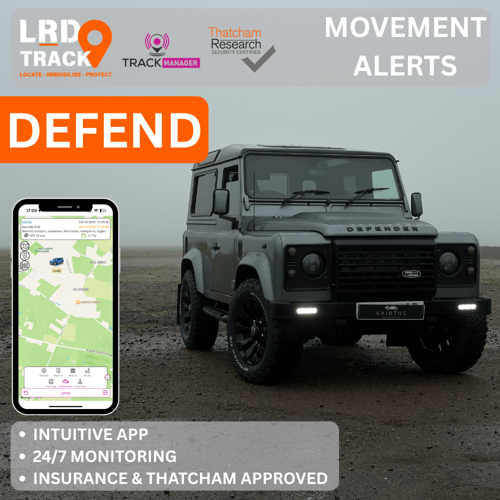 LRD Track DEFEND — Defender Tracker & Security