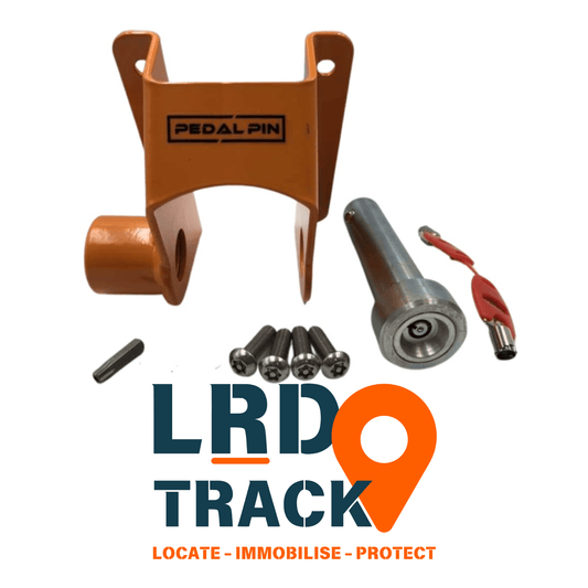 Pedal pin and LRD track bundle - Land Rover Defender Pedal Locks and Security - LRD Track
