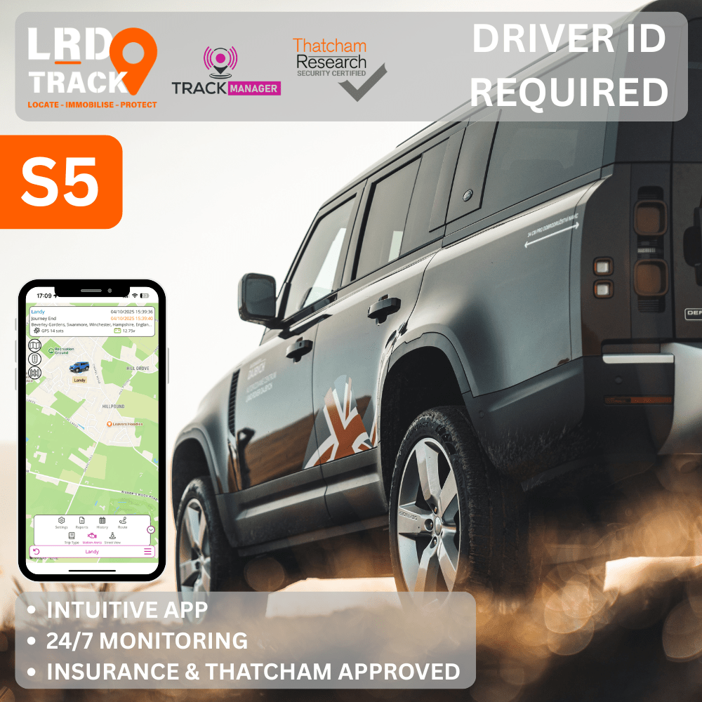 S5 - Defender Tracker & Driver ID - LRD Track - Tracker - LRD Track