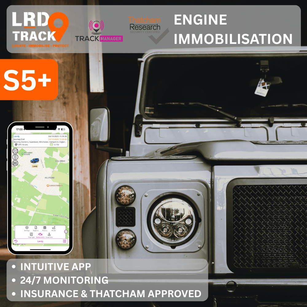 S5 plus - Classic Defender Tracker & Immobiliser - LRD Track - Tracker - LRD Track
