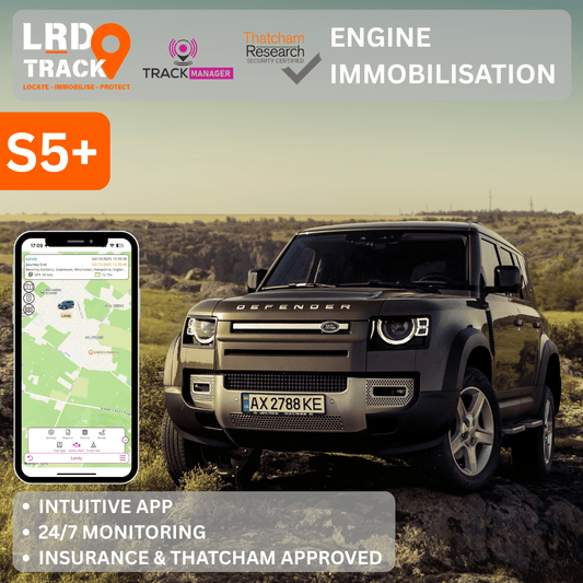S5 plus - Defender Tracker & Immobiliser - LRD Track - Tracker - LRD Track