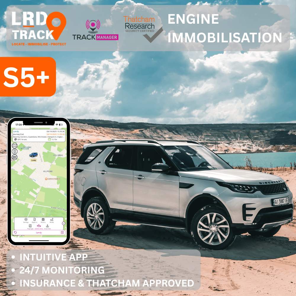 S5 plus - Discovery Tracker & Immobiliser - LRD Track - Tracker - LRD Track