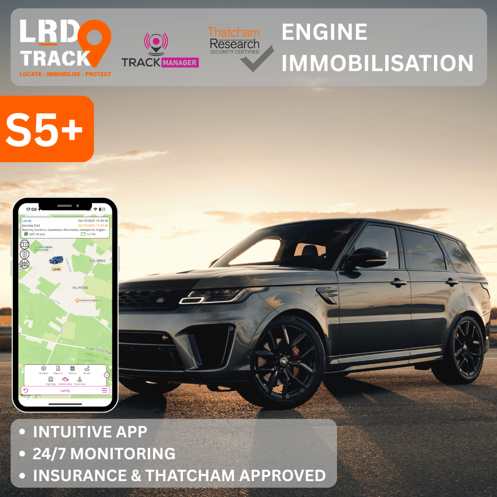 S5 plus - Range Rover Tracker & Immobiliser - LRD Track - Tracker - LRD Track