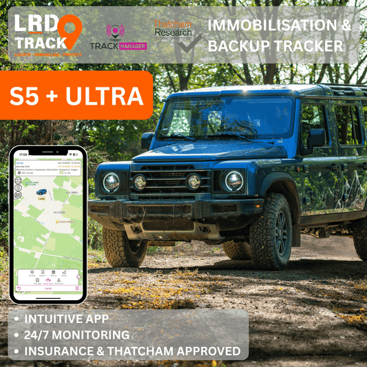 S5 plus - ULTRA Backup - Grenadier Tracker and Immobiliser - LRD Track - Tracker - LRD Track