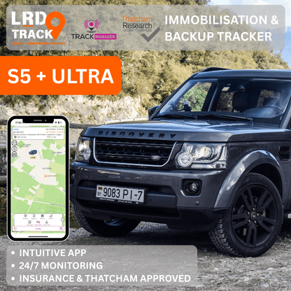 S5 plus - ULTRA Backup - Land Rover Discovery Tracker & Immobiliser - LRD Track - Tracker - LRD Track