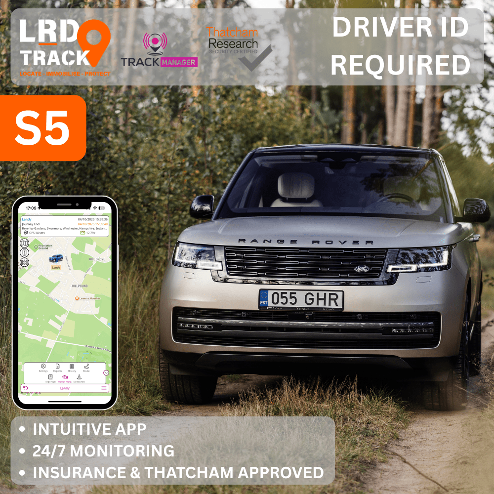 S5 - Range Rover Tracker & Driver ID - LRD Track - Tracker - LRD Track