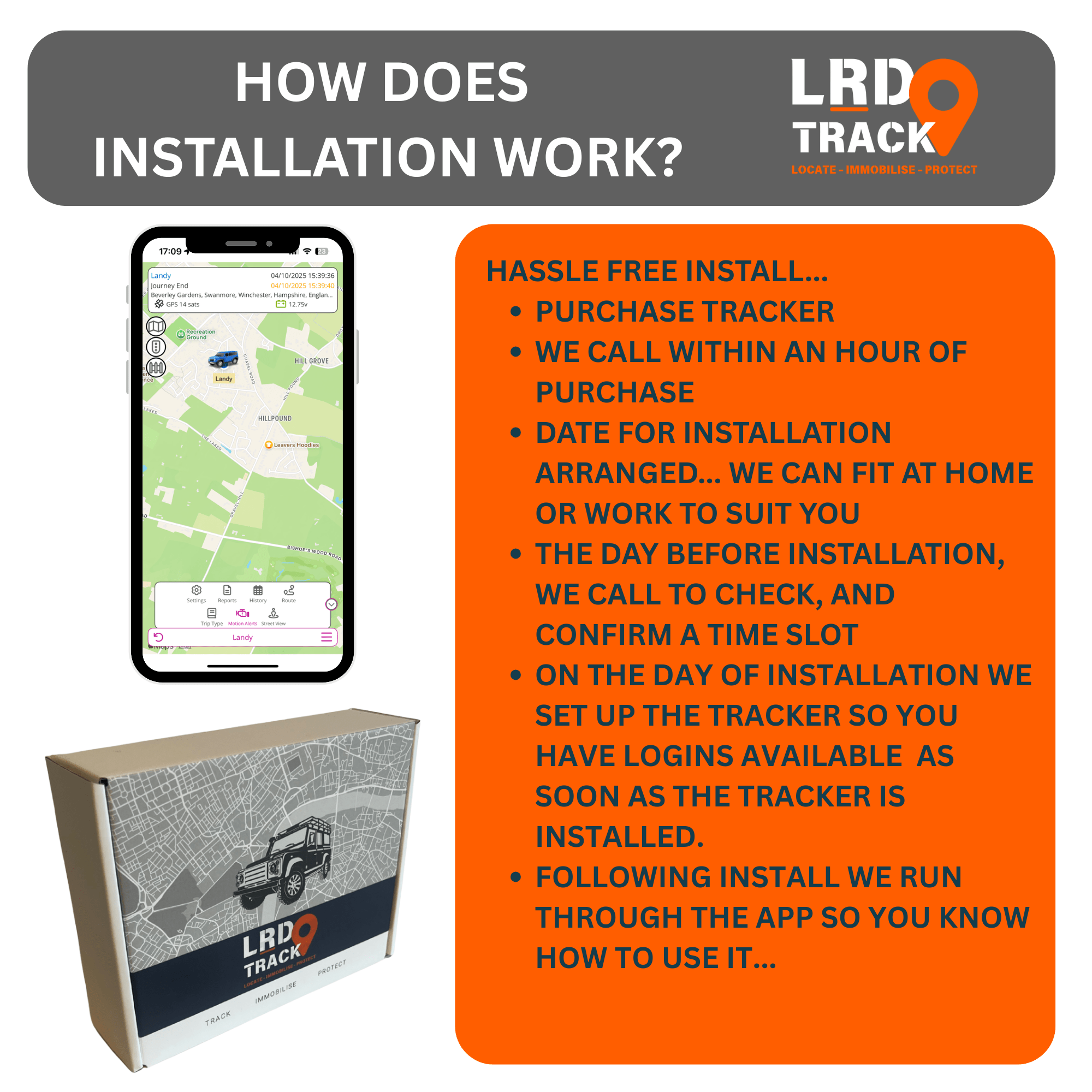 S7 - INSURANCE APPROVED - Classic Defender Tracker - LRD Track - Tracker - LRD Track