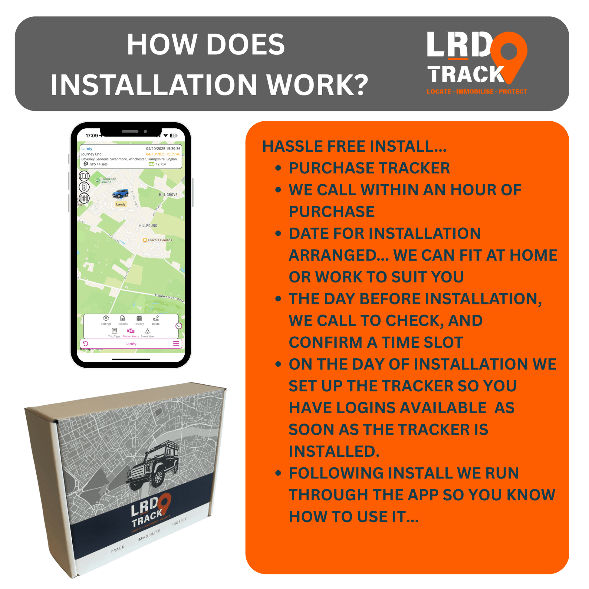 S7 - INSURANCE APPROVED - Classic Defender Tracker - LRD Track - Tracker - LRD Track