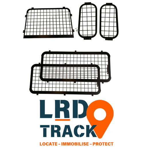 Set of five window guards for Defender - LRD Track