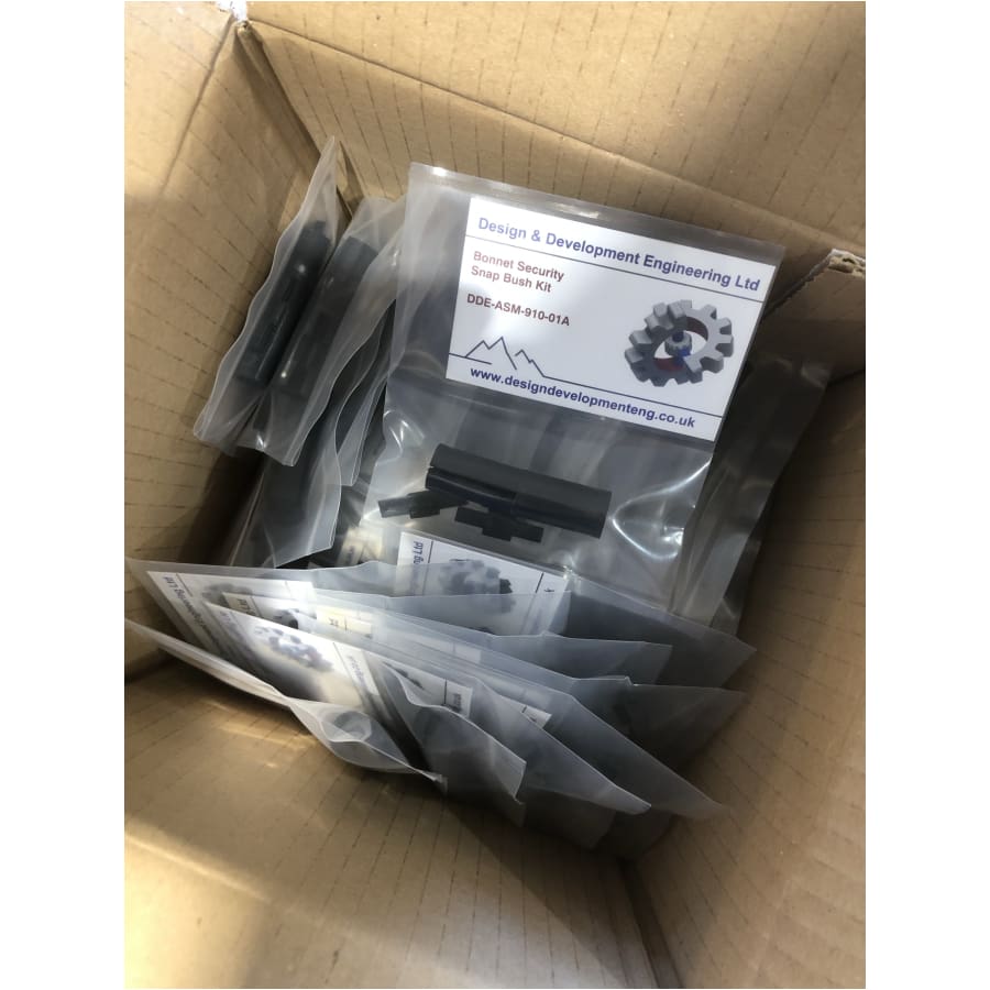 Snap Fit Security Bonnet Bush - LRD Track